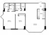 Hill House floor plan - The Jefferson Brilliant Plus - 2 bed 2 bath - 2D Hill House floor plan - The Jefferson Brilliant Plus - 2 bed 2 bath - 2D